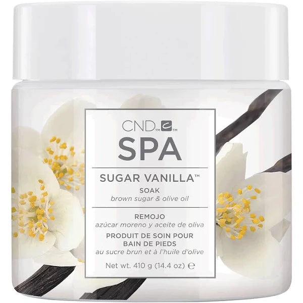 CND Spa Sugar Vanilla Soak 410g/14.4oz